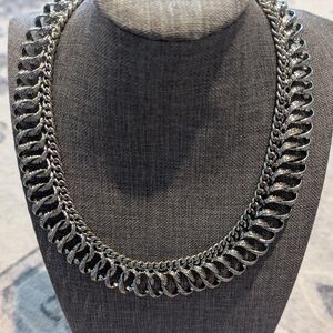 Elegant Silver Chain Necklace